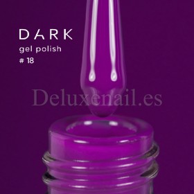 Esmalte Permanente Dark 18, Morado, 10 ml