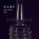 Esmalte Permanente Dark 21, Violeta muy oscuro, 10 ml