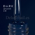 Esmalte Permanente Dark 23, Azul índigo oscuro, 10 ml