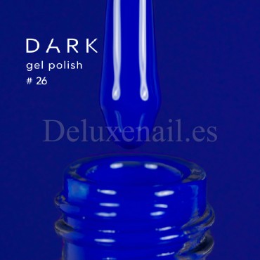 Esmalte Permanente Dark 26, Azul real, 10 ml