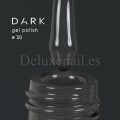 Esmalte Permanente Dark 30, Gris oscuro, 10 ml