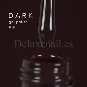 Esmalte Permanente Dark 31, Marrón oscuro, 10 ml