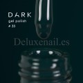 Esmalte Permanente Dark 33, Verde muy oscuro, 10 ml