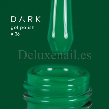 Esmalte Permanente Dark 36, Verde césped, 10 ml