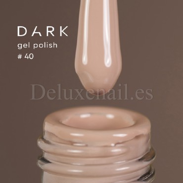 Esmalte Permanente Dark 40, Beige rosado, 10 ml