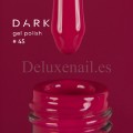 Esmalte Permanente Dark 45, Rojo Carmesí, 10 ml