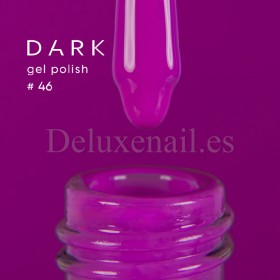 Esmalte Permanente Dark 46, Lila Intenso, 10 ml