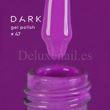 Esmalte Permanente Dark 47, Lila, 10 ml