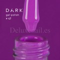 Esmalte Permanente Dark 47, Lila, 10 ml