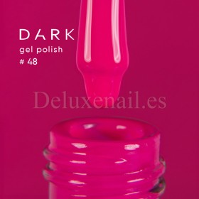 Esmalte Permanente Dark 48, Rosa barbie neón, 10 ml