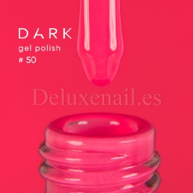 Esmalte Permanente Dark 50, Coral rosado neón, 10 ml