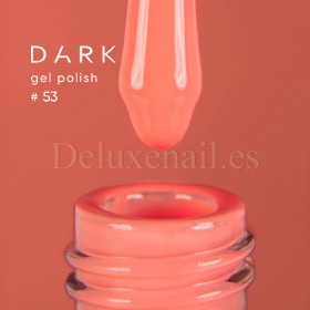 Esmalte Permanente Dark 53, Melocotón Neón, 10 ml