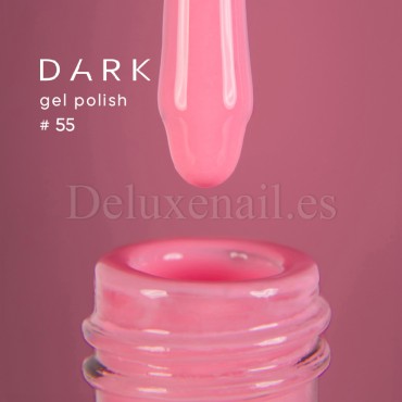 Esmalte Permanente Dark 55, Rosa bebé cálido, 10 ml