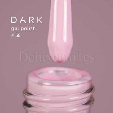 Esmalte Permanente Dark 58, Violeta claro, 10 ml