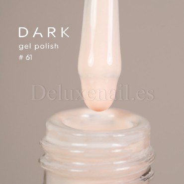 Esmalte Permanente Dark 61, Melocotón claro, 10 ml