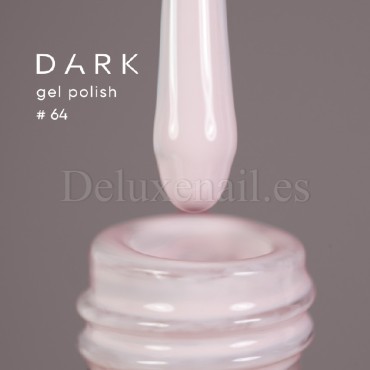 Esmalte Permanente Dark 64, Rosa frio muy claro, 10 ml