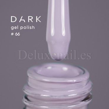 Gel Polish 066 DARK, esmalte semipermanente lavanda, 10 ml