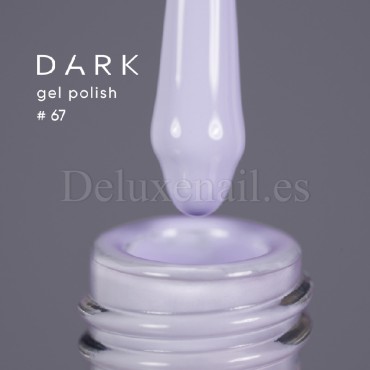 Gel Polish 067 DARK, esmalte semipermanente lavanda azulada, 10 ml