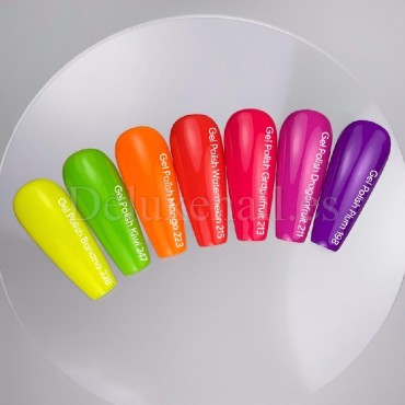 Esmalte Permanente Let’s special Mango NAILSOFTHEDAY, Naranja neón, 10 ml