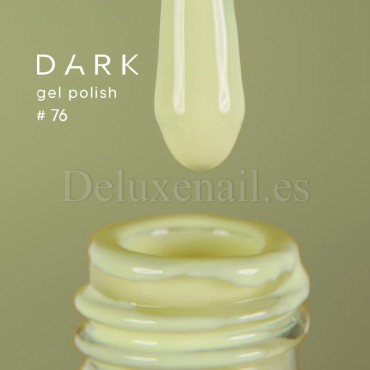 Esmalte Permanente Dark 76, Amarillo Lima, 10 ml