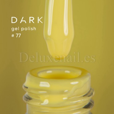 Esmalte Permanente Dark 77, Amarillo, 10 ml