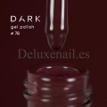 Esmalte Permanente Dark 78, Borgoña oscuro, 10 ml