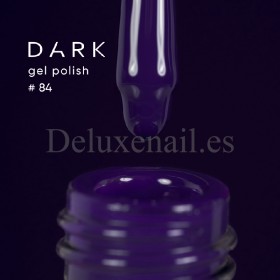 Esmalte Permanente Dark 84, Violeta azulado oscuro, 10 ml