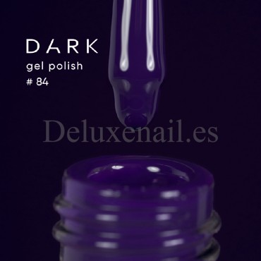 Esmalte Permanente Dark 84, Violeta azulado oscuro, 10 ml