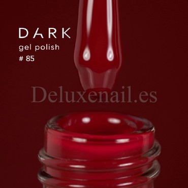 Esmalte Permanente Dark 85, Rojo, 10 ml