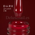 Esmalte Permanente Dark 85, Rojo, 10 ml