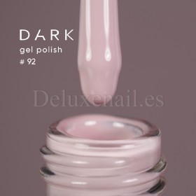 Esmalte Permanente Dark 92, Violeta grisáceo, 10 ml