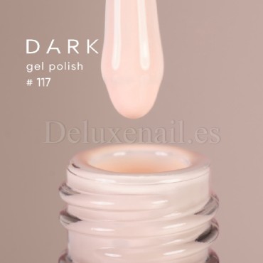 Esmalte Permanente Dark 117, Melocotón claro, 10 ml
