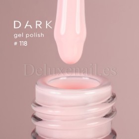 Esmalte Permanente Dark 118, Rosa Lechoso, 10 ml