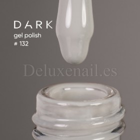 Gel Polish 132 DARK, esmalte semipermanente gris perla, 10 ml
