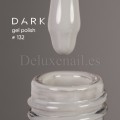 Gel Polish 132 DARK, esmalte semipermanente gris perla, 10 ml