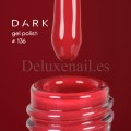 Esmalte Permanente Dark 136, Rojo clásico, 10 ml