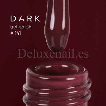 Esmalte Permanente Dark 141, Borgoña, 10 ml