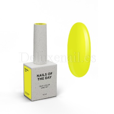 Esmalte Permanente Let’s special Banana NAILSOFTHEDAY, Amarillo neón, 10 ml