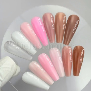 Builder Gel 08 NAILSOFTHEDAY, gel constructor blanco lechoso, 15 ml