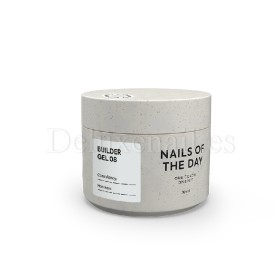 Builder Gel 08 NAILSOFTHEDAY, gel constructor blanco lechoso, 30 ml