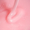 Gel constructor Dark Medium Gel 47, Rosa con micro brillo, 15 ml