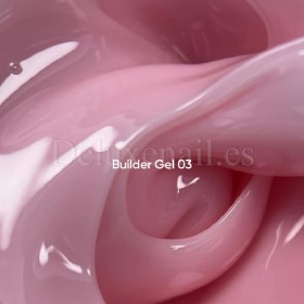 Builder Gel 03 NAILSOFTHEDAY, gel constructor rosa claro, 15 ml