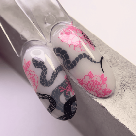 Esmalte Stamping Dark 07, Rosa, 10 ml