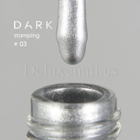 copy of Esmalte Stamping Dark 01, Negro, 8 ml.