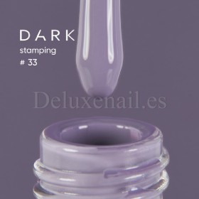 Esmalte Stamping Dark 33, Lila grisáceo, 8 ml