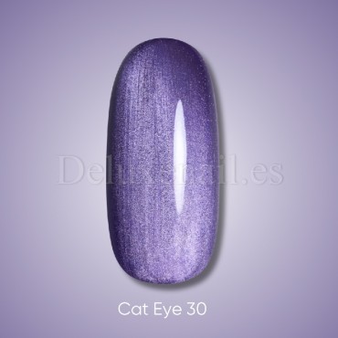 Esmalte permanente Cat Eye 30 Dark, Morado, 10 ml