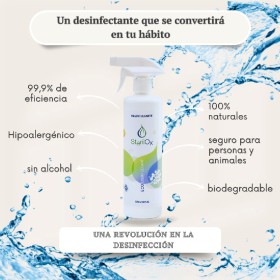 Desinfectante universal con pulverizador SterilOx, 500 ml
