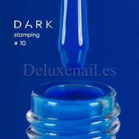 Esmalte Stamping Dark 10, Azul, 10 ml