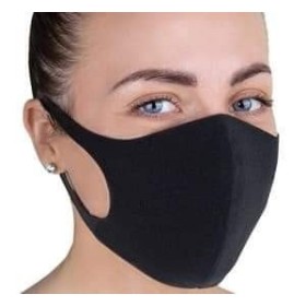 Mascarilla protectora con filtro de carbón Pitta Ulka, Negro