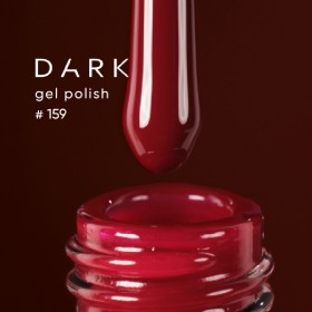 Gel Polish 159 DARK, esmalte semipermanente frambuesa, 6 ml